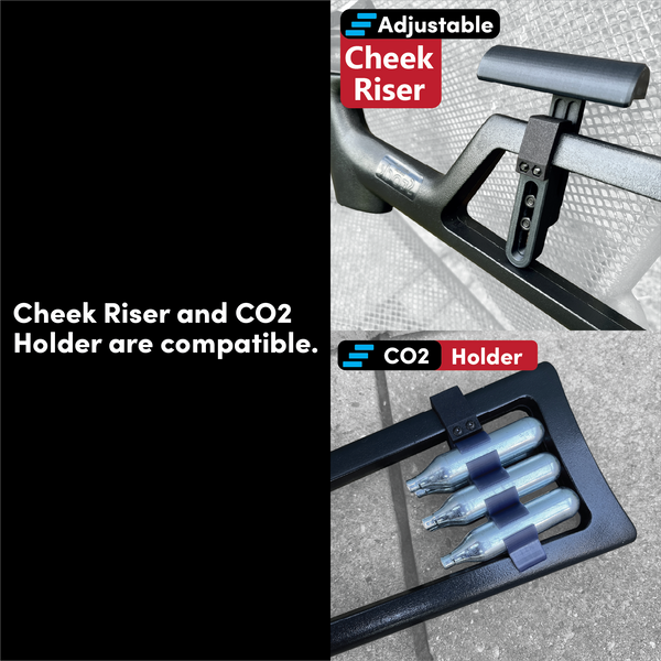 CO2 Stock Holder for Crosman 2240 2250 Rat Catcher 2400 1322 1377 362 & Drifter Stock