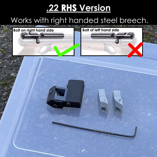 GRAVmag Compact Magazine for Crosman 2240 2250 2260 XL 2400 1322 Rat Catcher Benjamin Discovery | Works on Steel Breech | Crosman Parts Mods & Upgrades